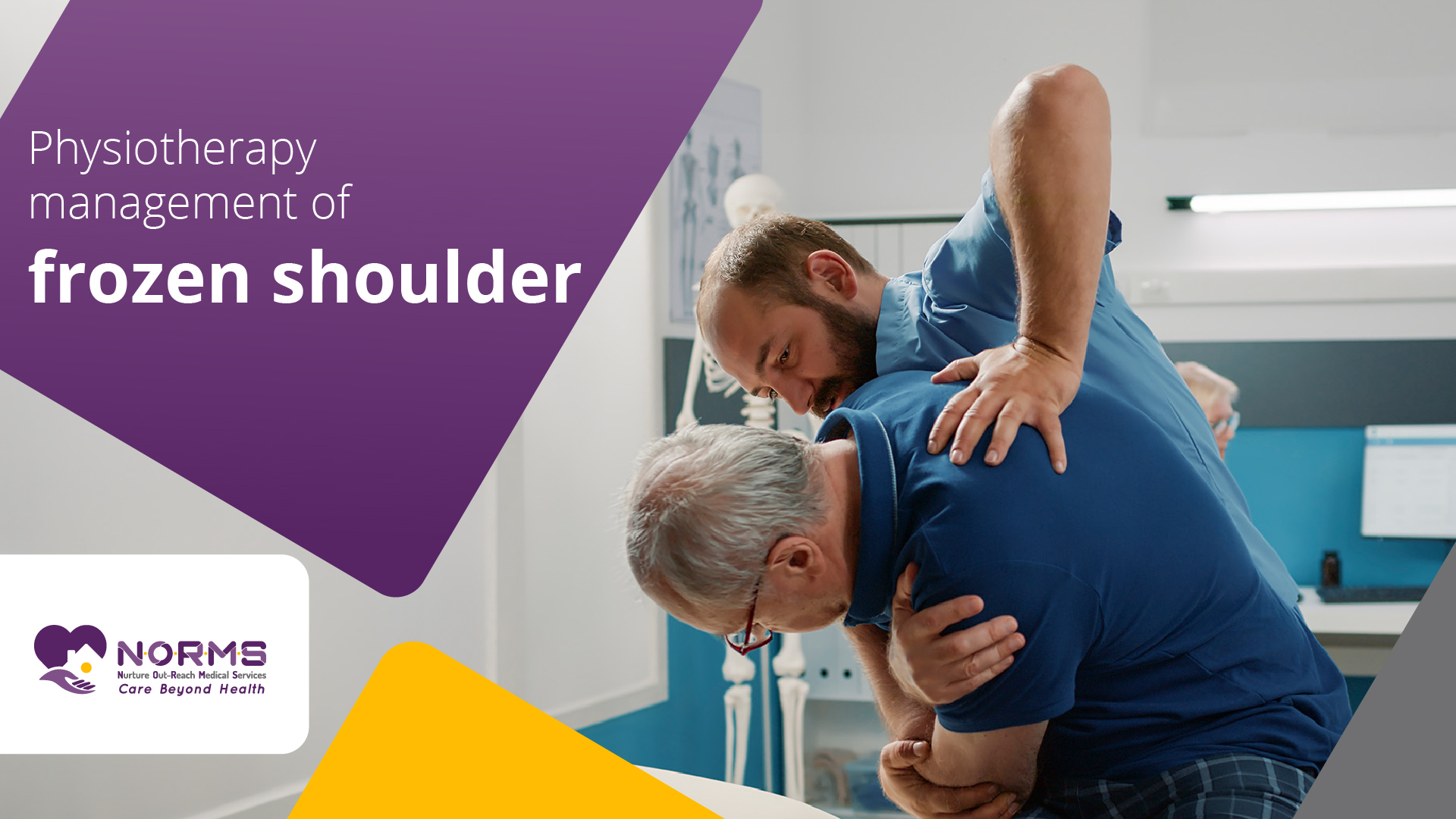 Physiotherapy management of frozen shoulder